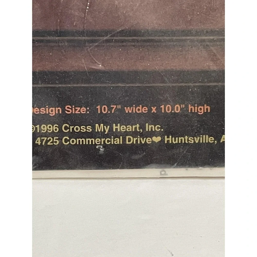 Cross-stitch Siberian Tiger Cross My Heart Class  Kit CSBk1297 Sealed 1996  NEW